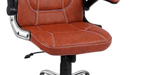 Oakcraft Colossal Medium Back Leatherette Ergonomic Office Chair