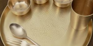 Brass Thali Set