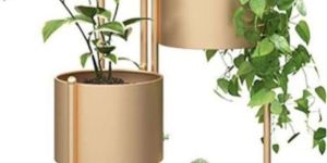 Decorative Brass Planter