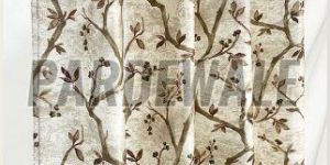 Swiss Leaflets Printed Curtain