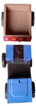 Wooden Tractor Trolley Toy