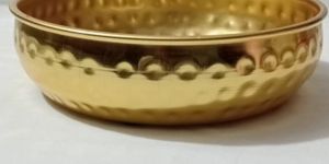 Metal Golden Taj Urli Set