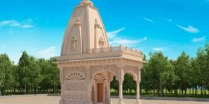 Sandstone Outdoor Cream Temple