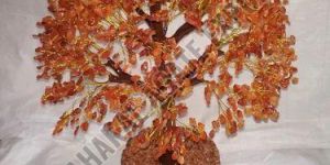 Red Carnelian Gemstone Tree
