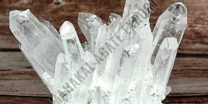 White Crystal Cluster