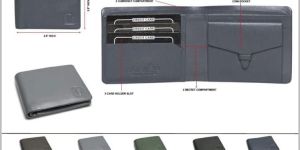 BUFFLEA26 Mens Pure Leather Wallet