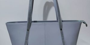 Ladies Plain PU Leather Handbag