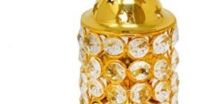 Pure Brass Large Diamond Akhand Diya