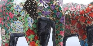 Paper Mesh Home Office Decoration Items