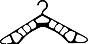 Plastic Clothes Hanger