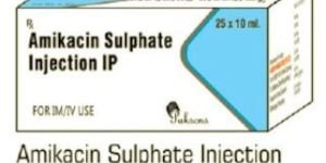 Amikacin Sulphate Injection IP 10ml Vial
