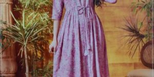 Hetvi Capsule Pink Printed Anarkali Kurti