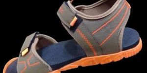 Orange and Brown Mens Sports Sandal