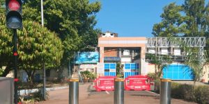 K-4 Crash rated blocking bollard