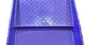 Blue Plastic Paint Tray