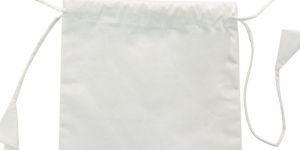 Plain White Cotton Pouch
