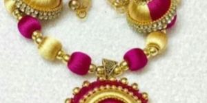Silk Thread Necklace