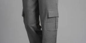 Mens Cotton Dark Grey Jogger