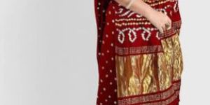 Pure Silk Bandhani Saree