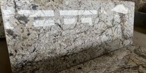 Alaska White Polished Granite Slab