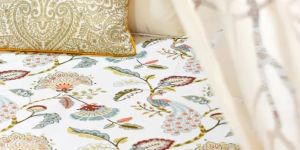 Block Printed Bed Sheet