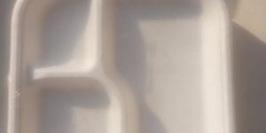 Bagasse Plate 3 Compartment Pack of 25