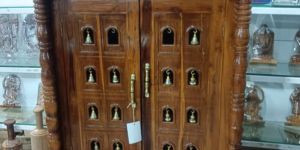 Teak Pooja Room