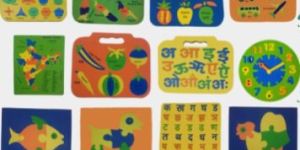 TE-64 Multicolor Eva Educational Toys