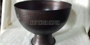 Iron Hammered Fruit Bowl