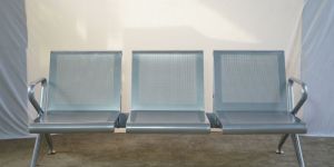 Mild Steel Airport Sofa 3-Seater