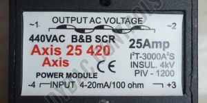 4- 20 mA Double Phase Solid State Relays