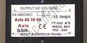 4- 20 mA Single Phase Solid State Relays
