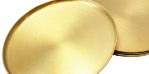 Brass Round Coasters