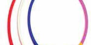 Plastic Folding Hula Hoop Ring