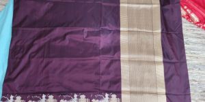 Purple Banarasi Sarees