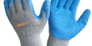 SAVIOUR COTTON LATEX COATED GLOVES (Cut-2)