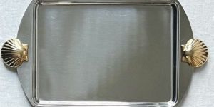Italian Stainless Steel Serving Tray