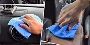 Round Car Microfiber Duster