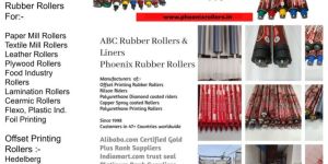 Industrial Rubber Coated Rubber Rollers