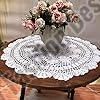 White Crochet Table Cover