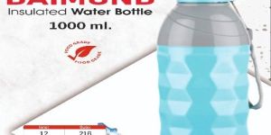 MEERA 1000ML Daimond Insulated Water Bottle