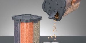 Plastic 4 Section Multipurpose Storage Container