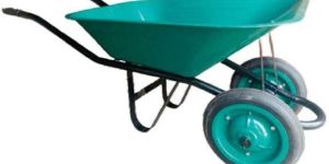 Double Tyre Wheel Barrow with Jumbo Bucket
