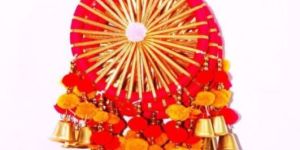Multicolor Handmade Round Wall Hanging