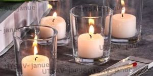 Glass Candle Holders