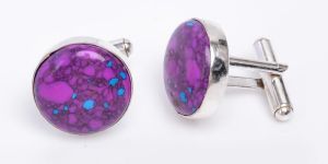 Natural Gemstone Cufflink