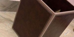 Leather Dustbin