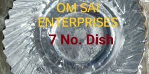 7 Inch Silver Disposable Paper Plate