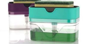 Prachit Liquid Soap Dispenser with Sponge