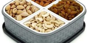 Prachit Plastic Square Dry Fruit Box